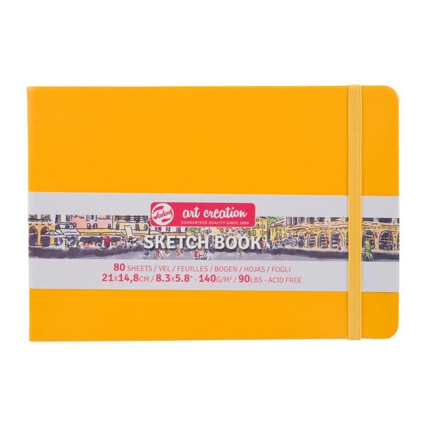 Talens Art Creation Sketch Book 14,8x21 cm Golden Yellow Eskiz Defteri 80 Yaprak 140 g