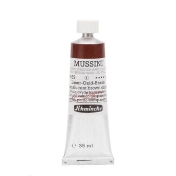 Schmincke Mussini Artist Yağlı Boya 35 ml 669 Translucent BroOxide Seri 1