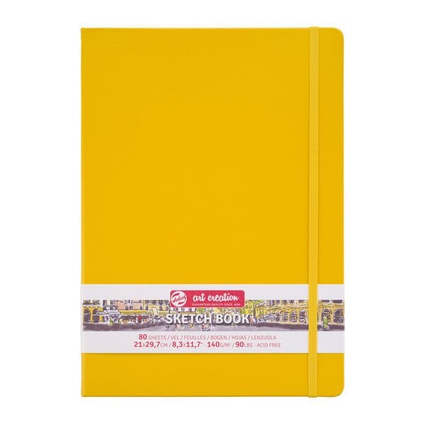 Talens Art Creation Sketch Book 21x29,7 cm Golden Yellow Eskiz Defteri 80 Yaprak 140 g