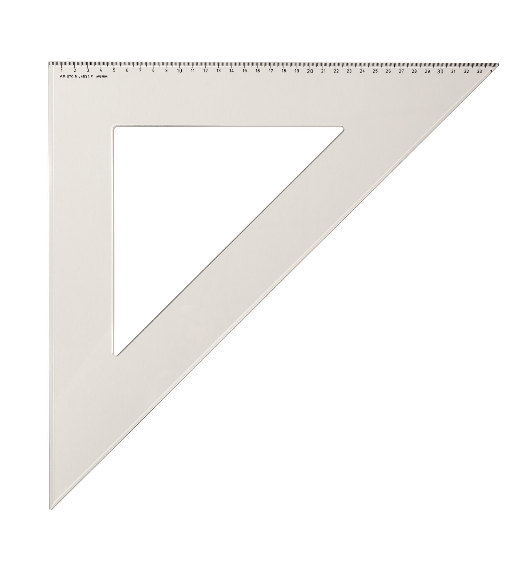 Aristo Set Square Gönye Cetvel 45°- 34 cm AR4534F