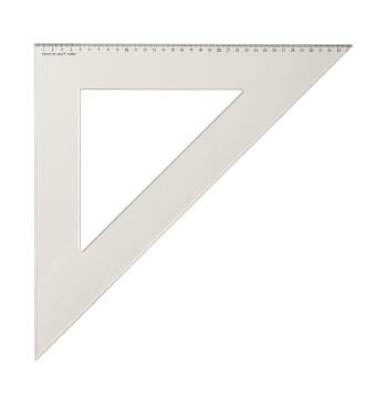 Aristo Set Square Gönye Cetvel 45°- 34 cm AR4534F