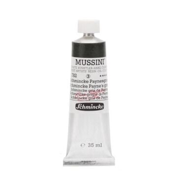 Schmincke Mussini Artist Yağlı Boya 35 ml 782 Schmincke Payne'S Grey Seri 3