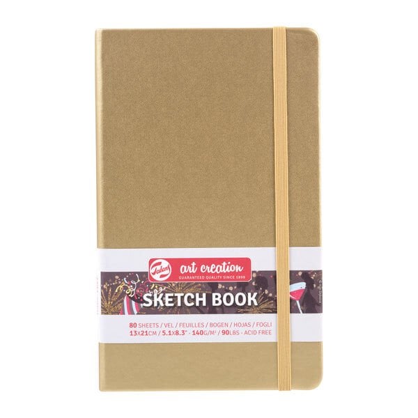Talens Art Creation Sketch Book 13x21 cm White Gold Eskiz Defteri 80 Yaprak 140 g