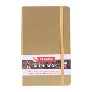 Talens Art Creation Sketch Book 13x21 cm White Gold Eskiz Defteri 80 Yaprak 140 g