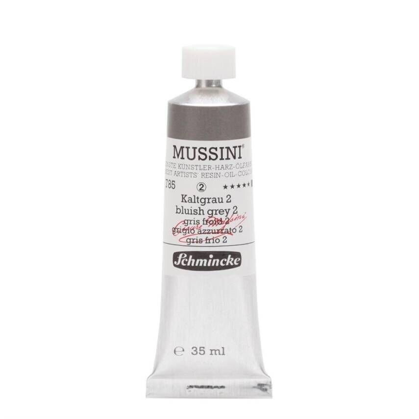 Schmincke Mussini Artist Yağlı Boya 35 ml 785 Bluish Grey 2 Seri 2