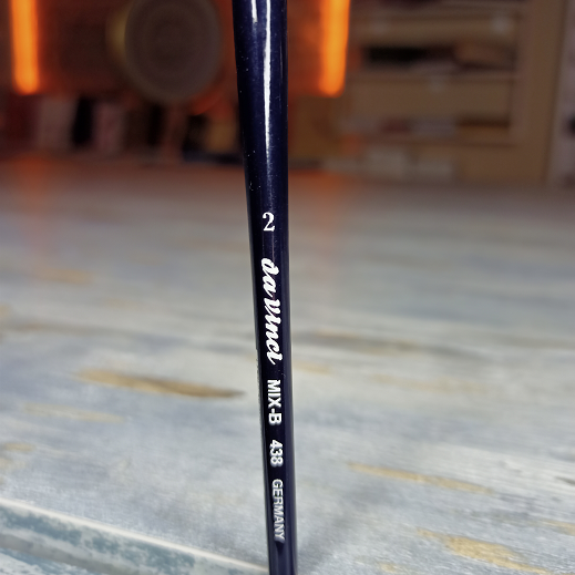 Da Vinci 438 Serisi Fırça No:2 cosmotop mix B yuvarlak sulu boya fırçası