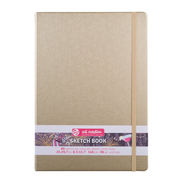 Talens Art Creation Sketch Book 21x29,7 cm White Gold Eskiz Defteri 80 Yaprak 140 g