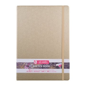 Talens Art Creation Sketch Book 21x29,7 cm White Gold Eskiz Defteri 80 Yaprak 140 g