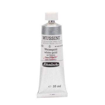Schmincke Mussini Artist Yağlı Boya 35 ml 860 White Gold Seri 4