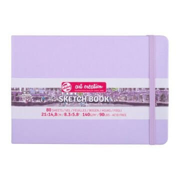 Talens Art Creation Sketch Book 14,8x21 cm Pastel Violet Eskiz Defteri 80 Yaprak 140 g