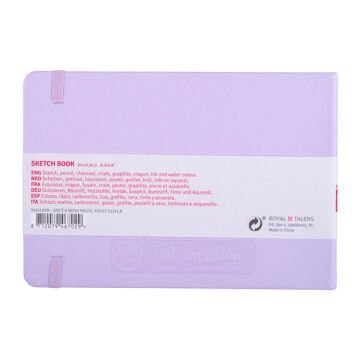 Talens Art Creation Sketch Book 14,8x21 cm Pastel Violet Eskiz Defteri 80 Yaprak 140 g