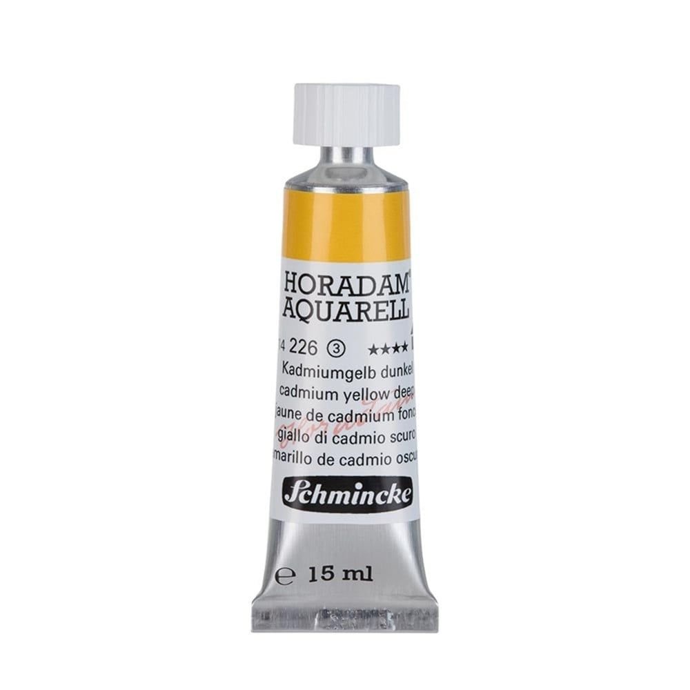 Schmincke Horadam Aquarell Artist Sulu Boya 15 ml Tüp Seri 3 226 cadmium yellow deep