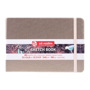 Talens Art Creation Sketch Book 14,8x21 cm Champagne Pink Eskiz Defteri 80 Yaprak 140 g