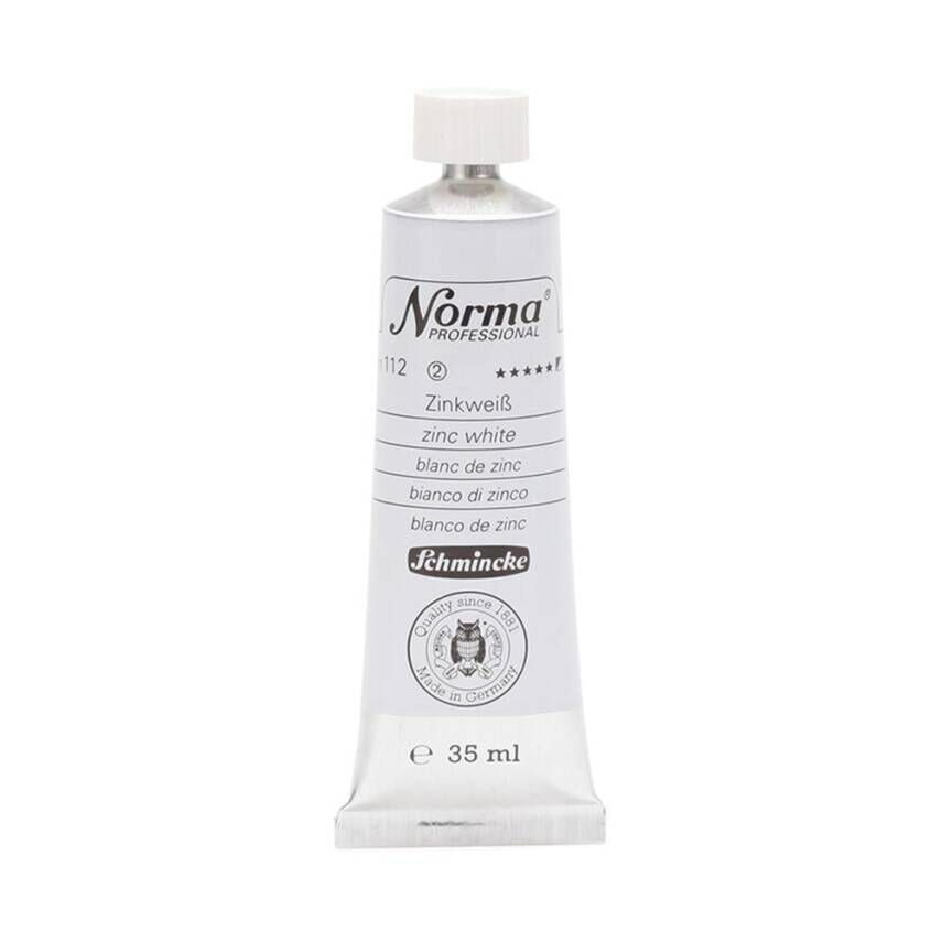 Schmincke Norma Profesyonel 35 ml 112 Zinc White