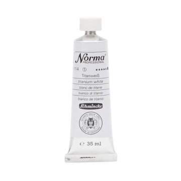 Schmincke Norma Profesyonel 35 ml 114 Titanium White