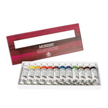 Schmincke Mussini Yağlı Boya Seti 12 x 15 ml Tüp 70012