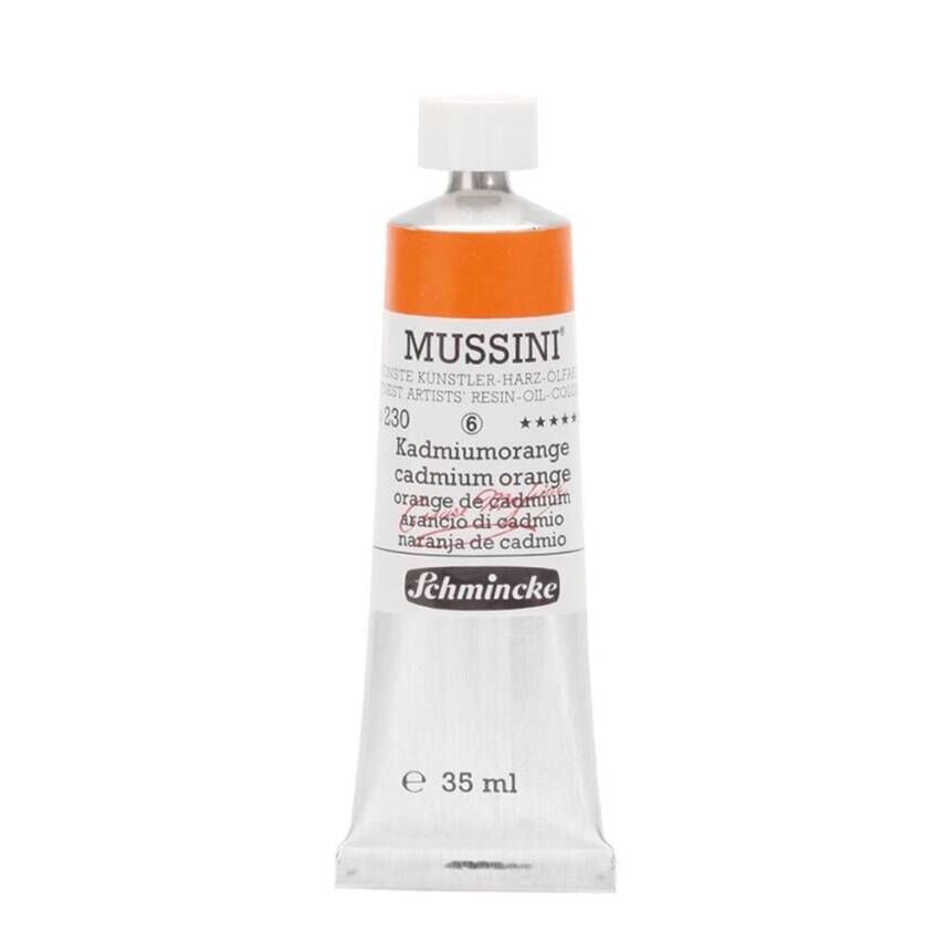 Schmincke Mussini Artist Yağlı Boya 35 ml 528 Cadmium Orange Seri 6