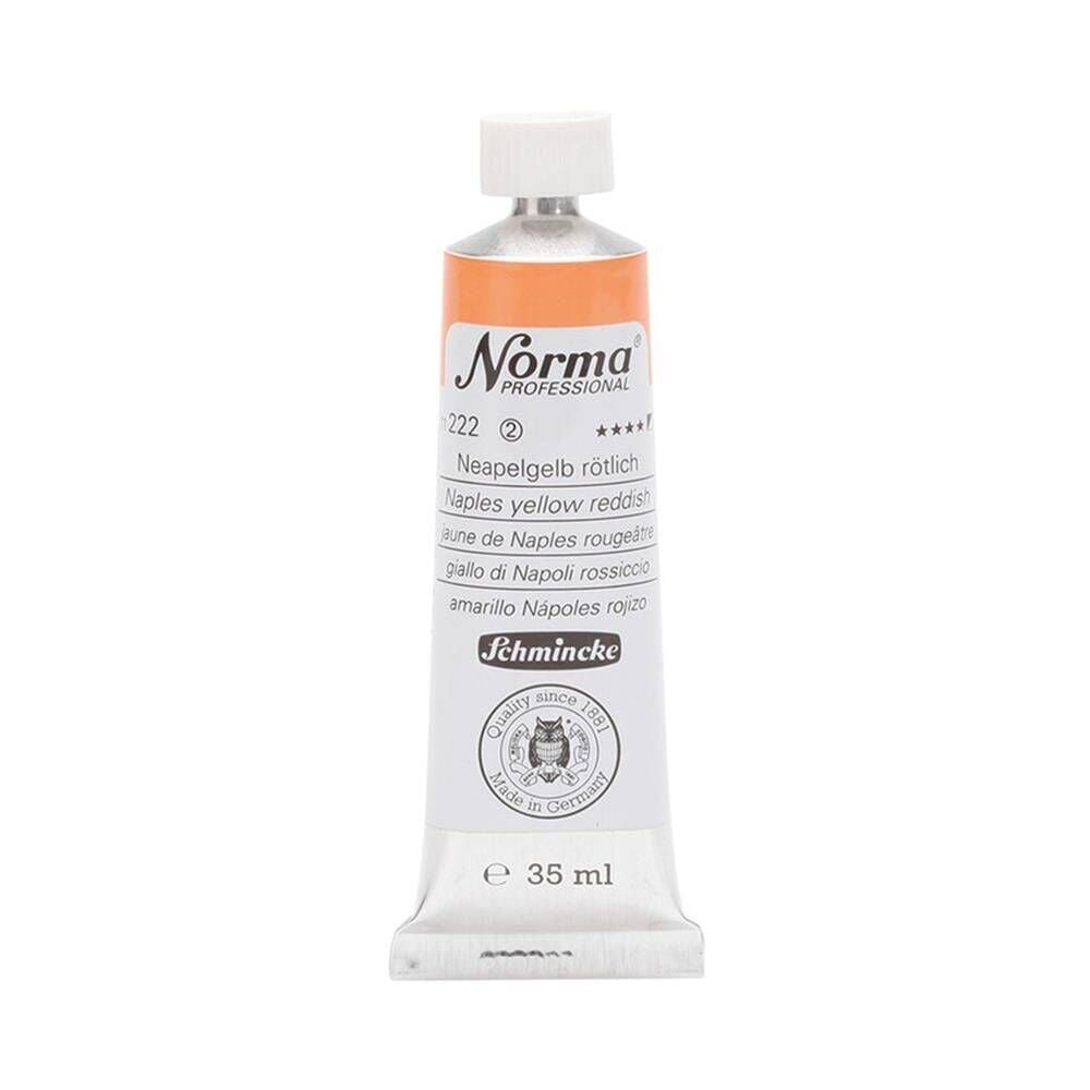 Schmincke Norma Profesyonel 35 ml 222 Naples Yellow Reddish