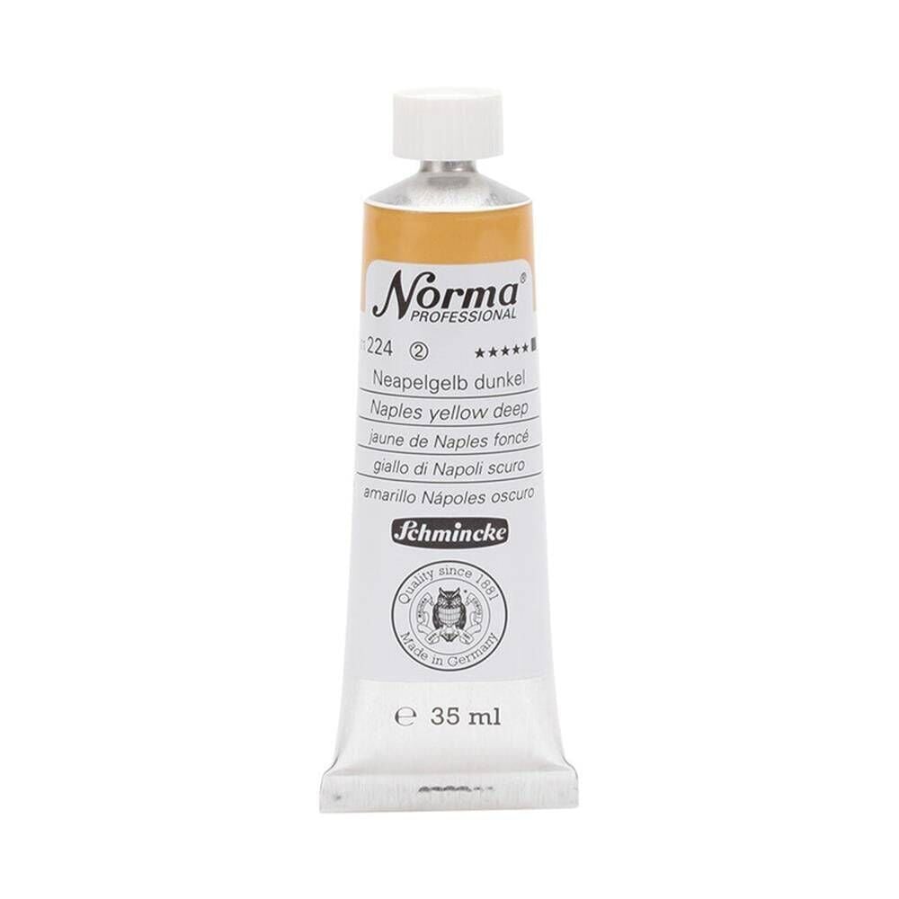Schmincke Norma Profesyonel 35 ml 224 Naples Yellow Deep