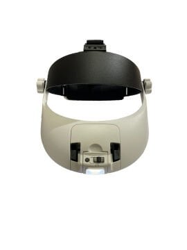 Vera Sanat Şarjlı 8 Ledli 5 Mercekli Kafa Sabitleme Lastikli Kafa Büyüteci MG81000NC1