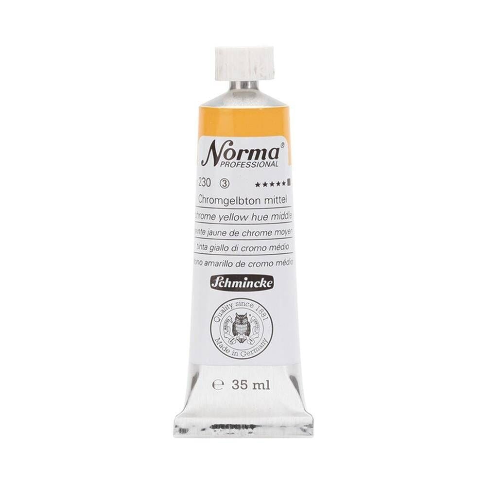 Schmincke Norma Profesyonel 35 ml 230 Chrome Yellow Hue Middle