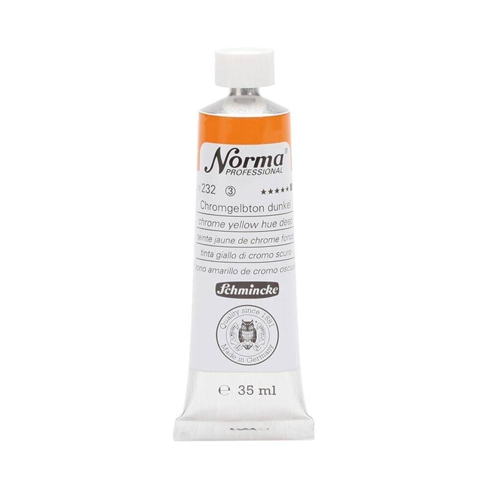 Schmincke Norma Profesyonel 35 ml 232 Chrome Yellow Hue Deep