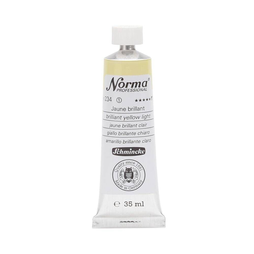 Schmincke Norma Profesyonel 35 ml 234 Brilliant Yellow Light