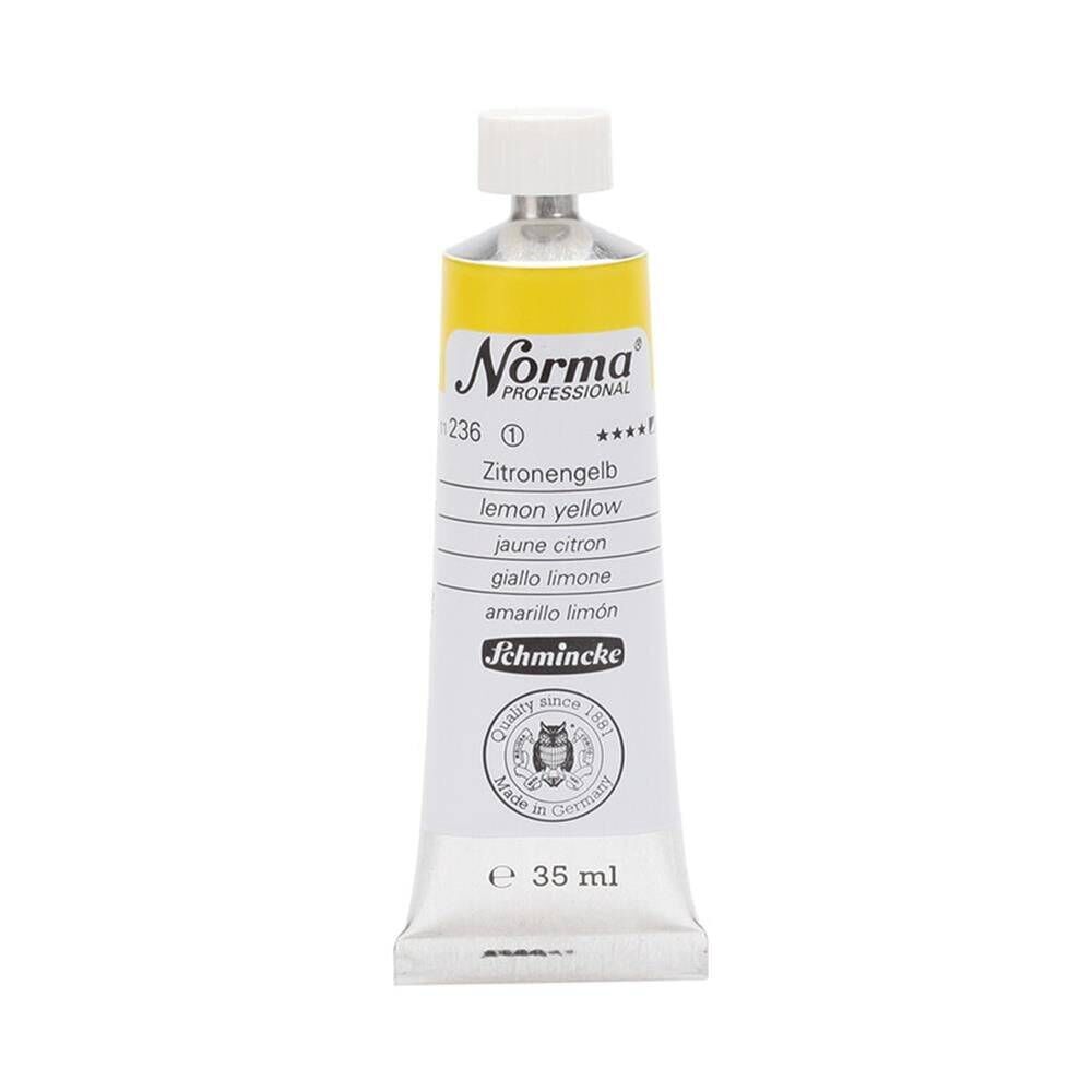 Schmincke Norma Profesyonel 35 ml 236 Lemon Yellow