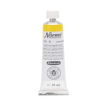 Schmincke Norma Profesyonel 35 ml 238 Cadmium Yellow Lemon