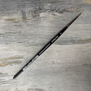 Da Vinci 36 Serisi Fırça No:2 Kolinsky Kızıl Samur Kılı Yuvarlak Sulu Boya Fırçası