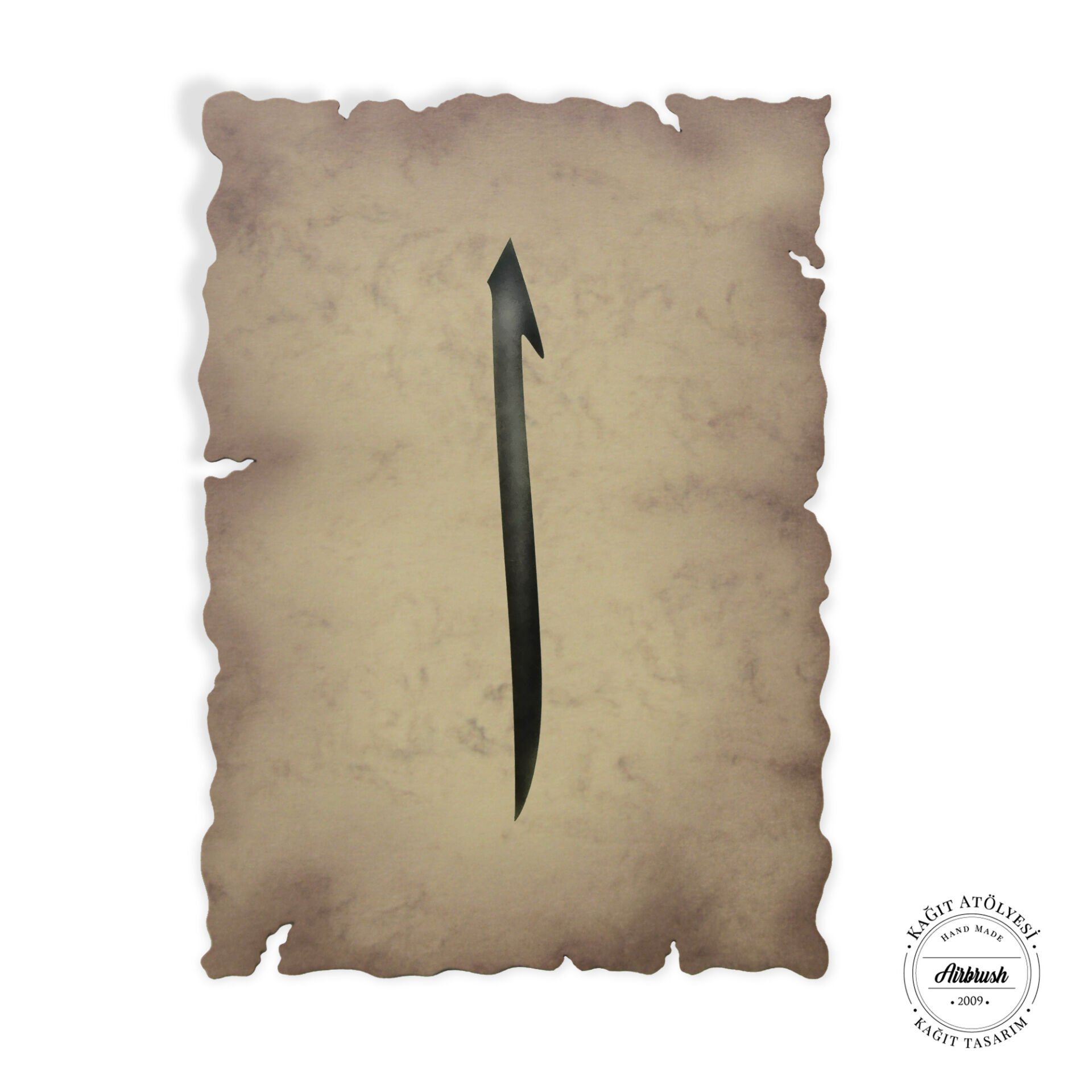 Kağıt Atölyesi 300 Gr A5 Siyah Elif