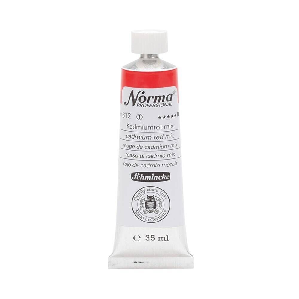 Schmincke Norma Profesyonel 35 ml 312 Cadmium Red Mix