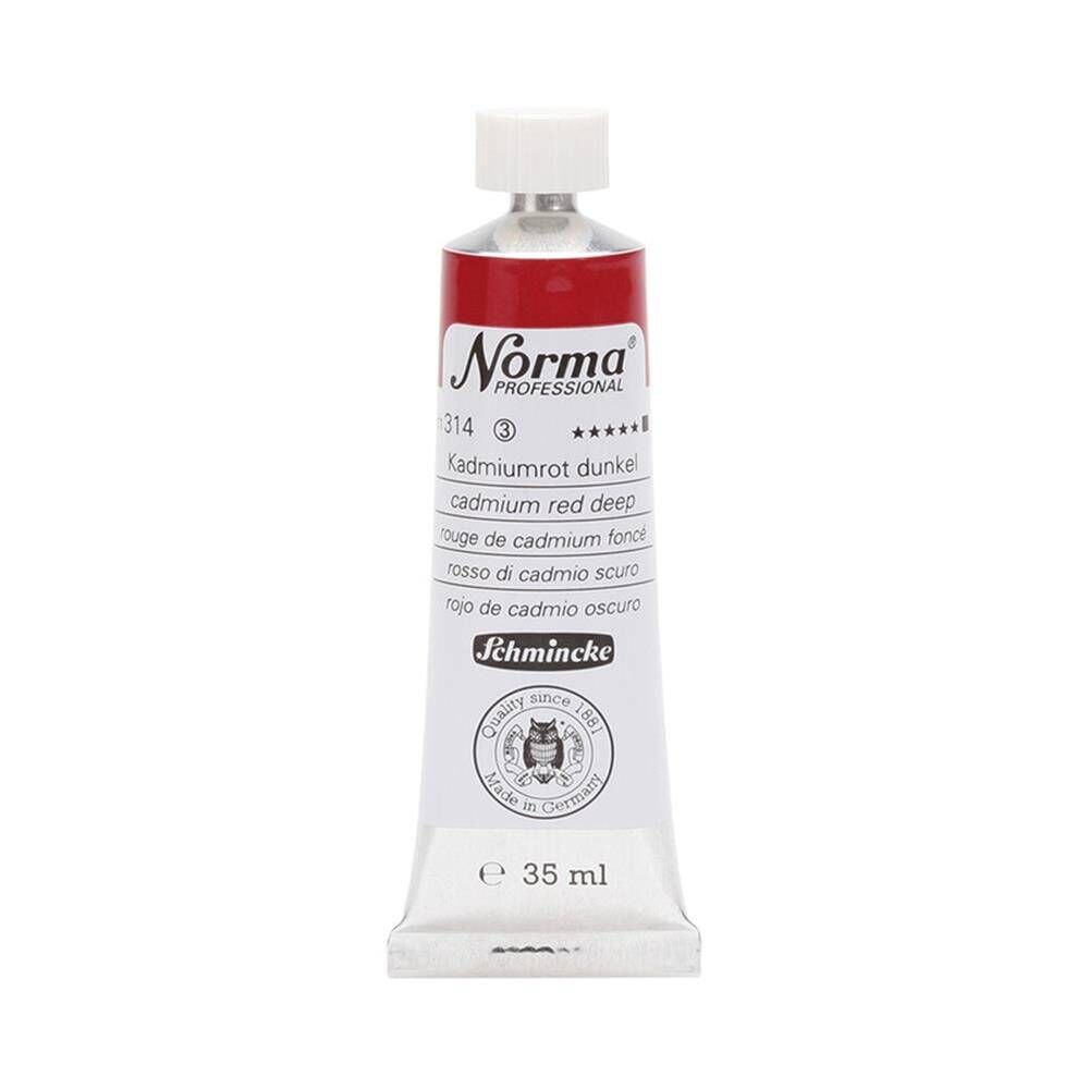 Schmincke Norma Profesyonel 35 ml 314 Cadmium Red Deep