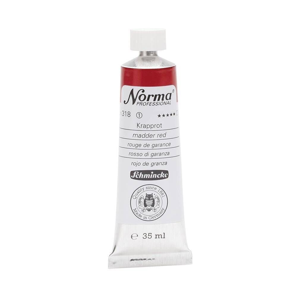 Schmincke Norma Profesyonel 35 ml 318 Madder Red