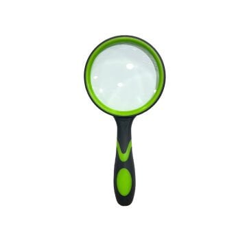 Vera Sanat 90 mm Yeşil Silikon Saplı El Büyüteci DT7675