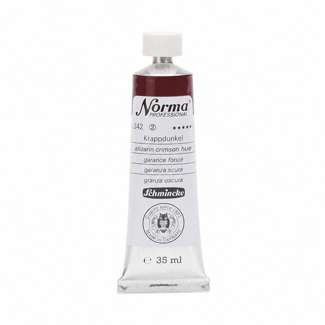 Schmincke Norma Profesyonel 35 ml 342 Alizarin Crimson Hue