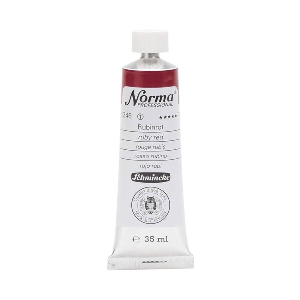 Schmincke Norma Profesyonel 35 ml 346 Ruby Red