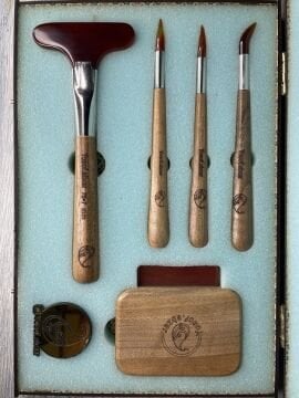 İRAN MÜHRE SETİ KUTULU YOSOF ABZAR 5'Lİ