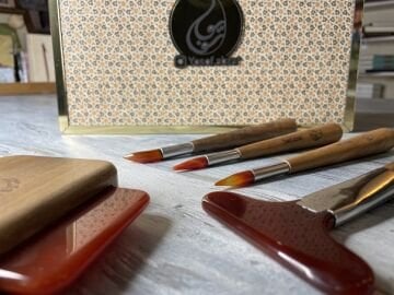 İRAN MÜHRE SETİ KUTULU YOSOF ABZAR 5'Lİ