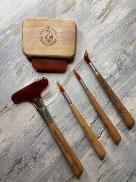 İRAN MÜHRE SETİ KUTULU YOSOF ABZAR 5'Lİ