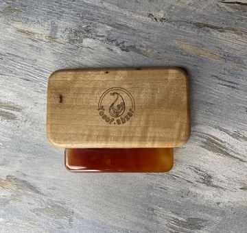 İRAN MÜHRE KUTULU TEK EL TUTMALI 9 CM YOSOF ABZAR