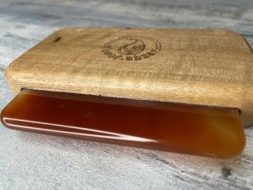 İRAN MÜHRE KUTULU TEK EL TUTMALI 9 CM YOSOF ABZAR