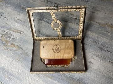 İRAN MÜHRE KUTULU TEK EL TUTMALI 9 CM YOSOF ABZAR