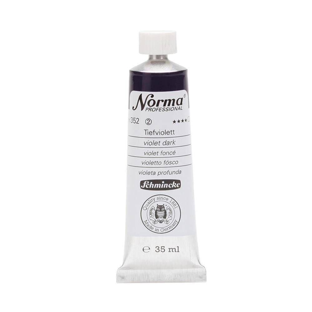 Schmincke Norma Profesyonel 35 ml 352 Violet Dark