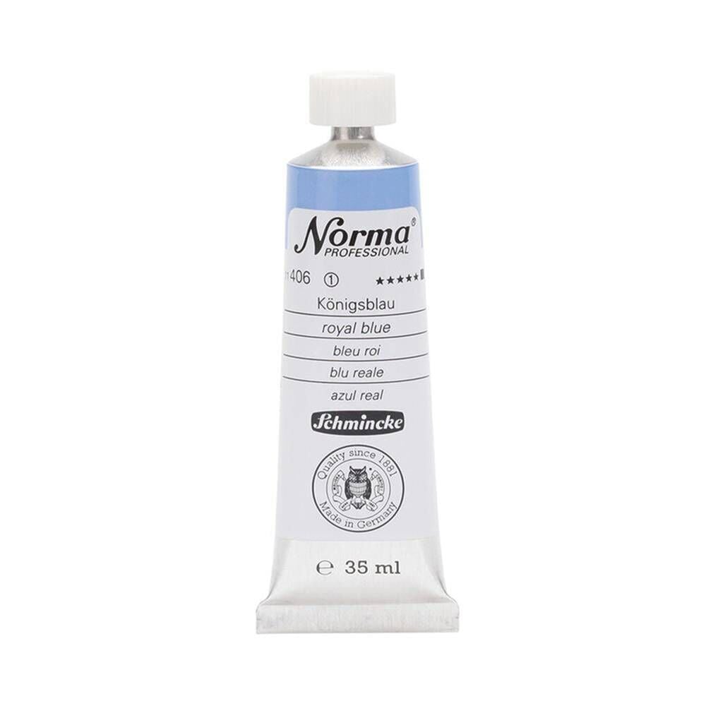 Schmincke Norma Profesyonel 35 ml 406 Royal Blue