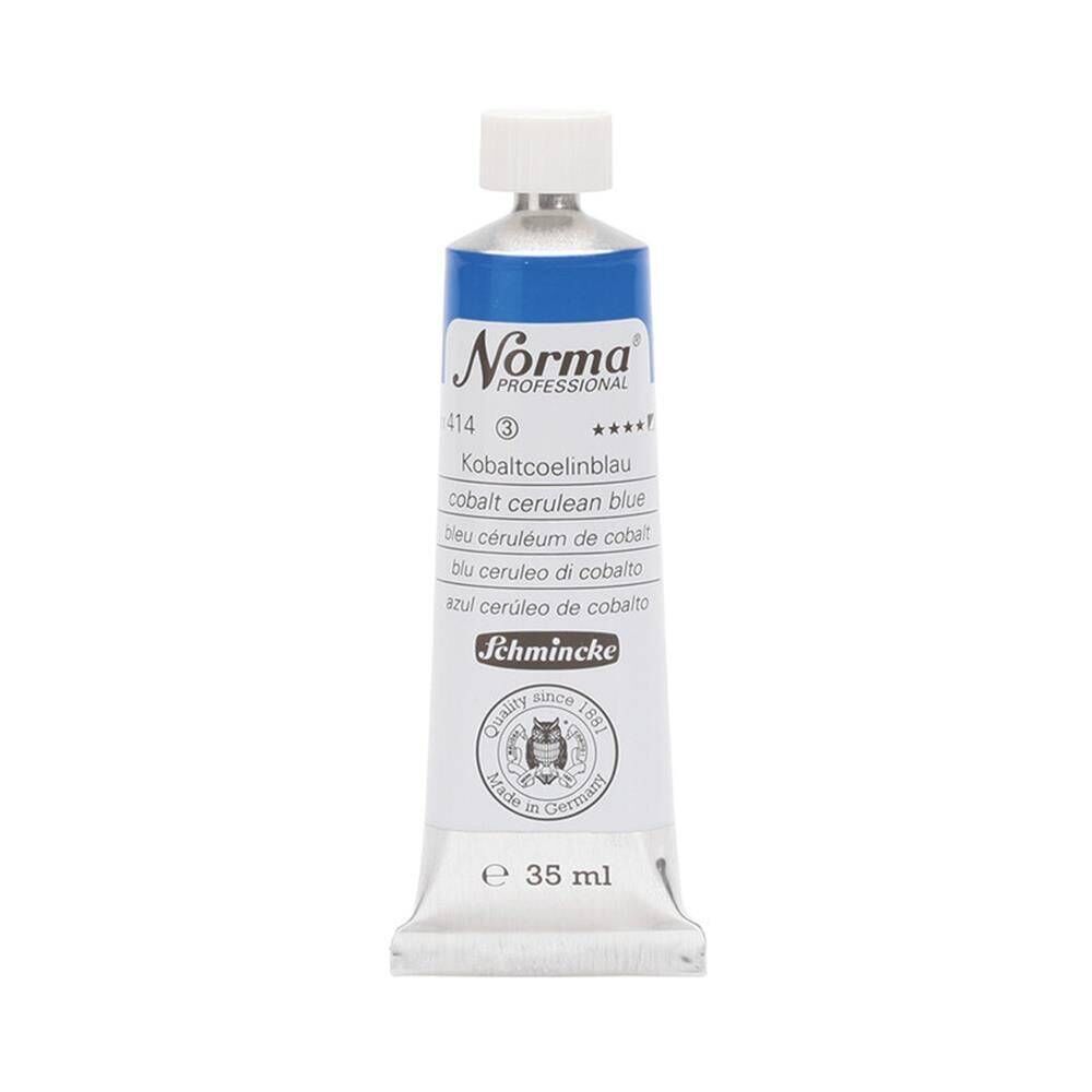 Schmincke Norma Profesyonel 35 ml 414 Cobalt Cerulean Blue