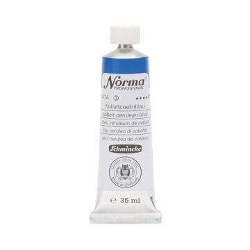 Schmincke Norma Profesyonel 35 ml 414 Cobalt Cerulean Blue
