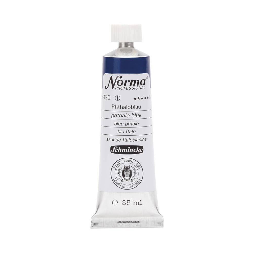 Schmincke Norma Profesyonel 35 ml 420 Phthalo Blue