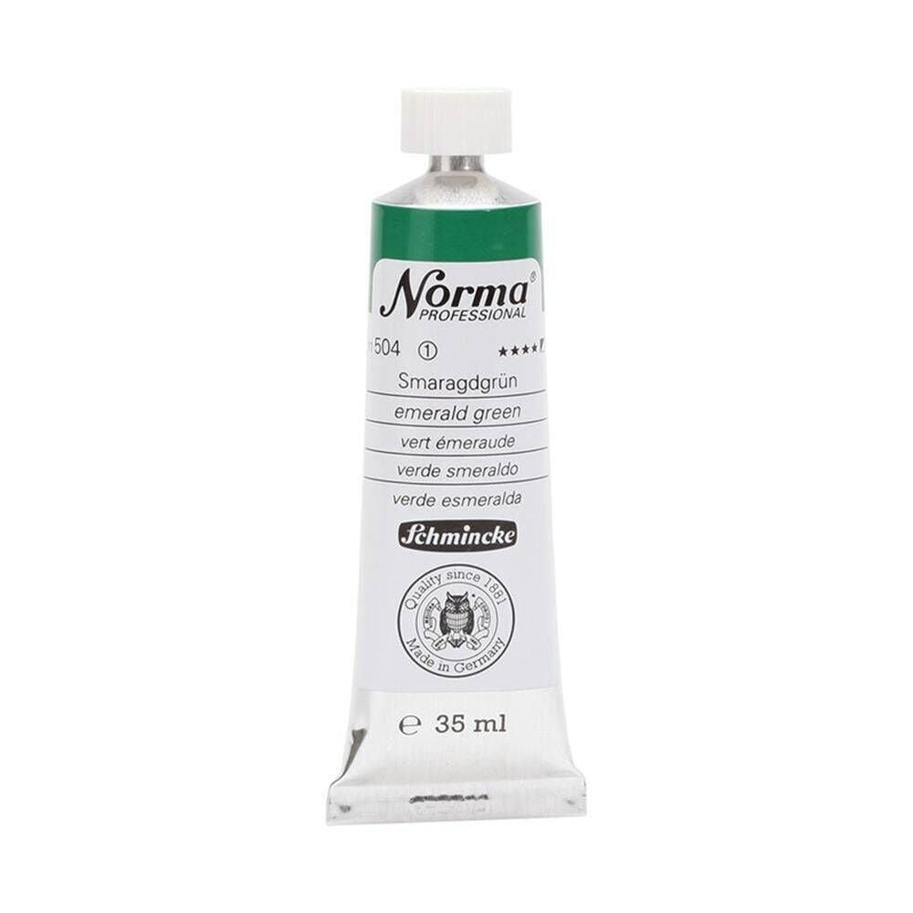 Schmincke Norma Profesyonel 35 ml 504 Emerald Green