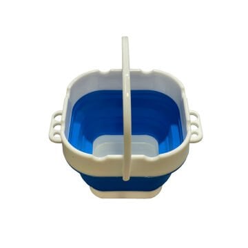 Vera Sanat Mavi Katlanabilir Fırça Yıkama Kabı 9.8 cm